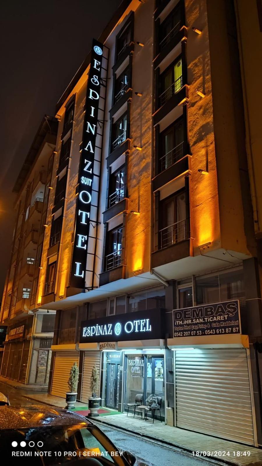 Espinaz Apart Otel Sihke Exteriér fotografie
