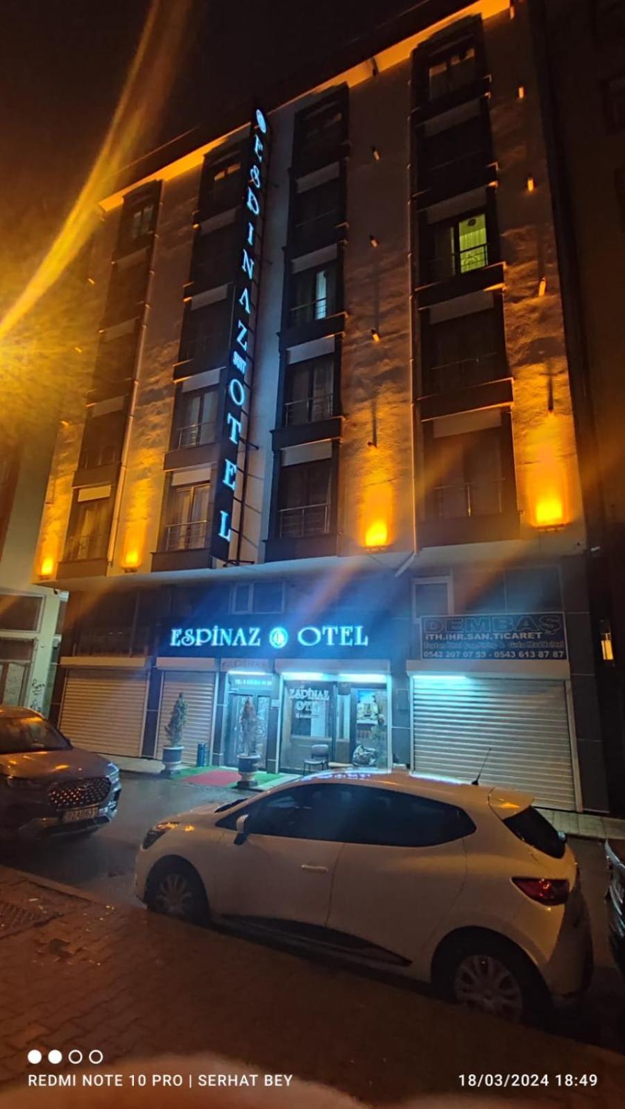 Espinaz Apart Otel Sihke Exteriér fotografie
